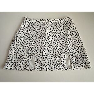 Kendall & Kylie Animal Print Leopard Lined Mini Skirt Women’s Size XS